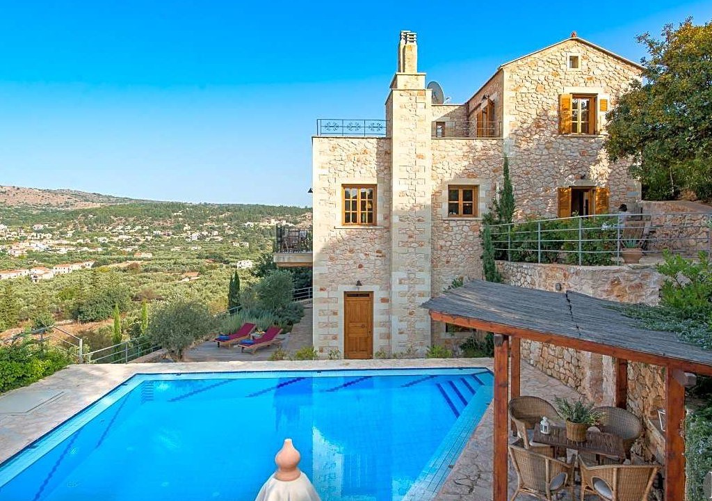 Gavalochori Villa | 3 bedroom Villa, sleeps 6 with Pool, Air Con and FREE WiFi