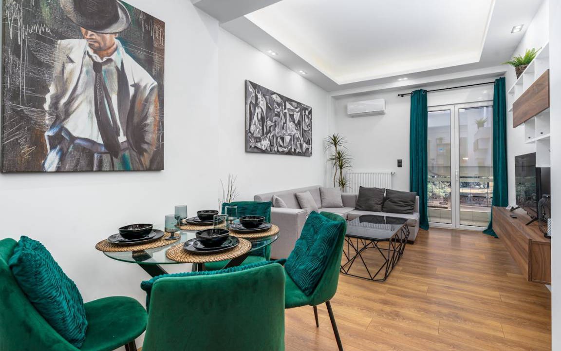 Neos Kosmos Apartment | 45 m² Apartment ∙ 1 bedroom ∙ 2 guests
