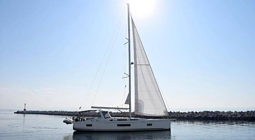 Central Macedonia Boat Rental | 54 m² Houseboat ∙ 1 bedroom ∙ 6 guests