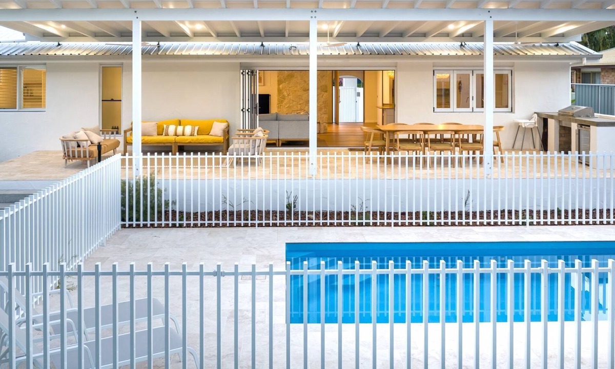 Agnes Water House | Amira Beach House - luxurious air conditioned property, pool, next to beach, pet friendly, wifi