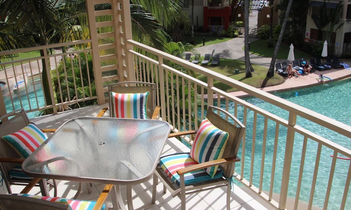 Palm Cove Apartment | Amphora Unit 531 - Top view, best Unit in Resort