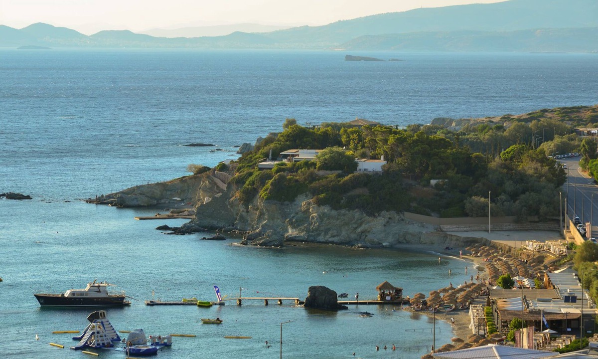 Anavyssos Apartment | Anavissos Panoramic Sea View apt with shared pool