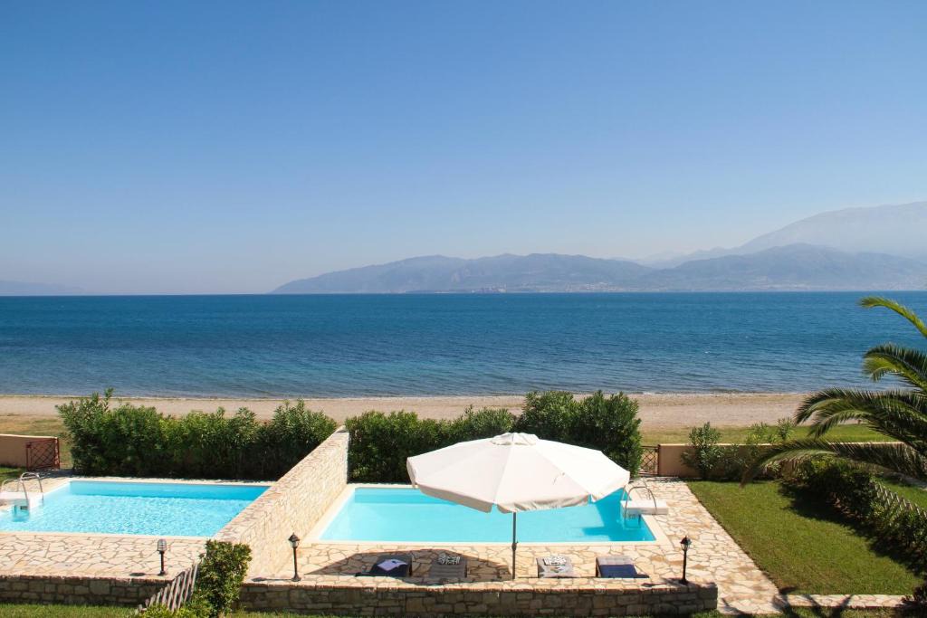 Platanitis Villa | Beach Front Villa with Private Pool V