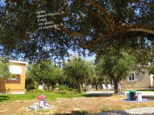 Pyrgos House | Bungalows with private pools "Tales of the Soul - Της Ψυχής Τα Παραμύθια"