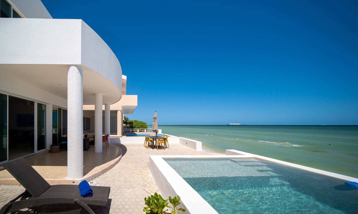 Merida House | Casa de playa en Progreso la mejor ubicacion