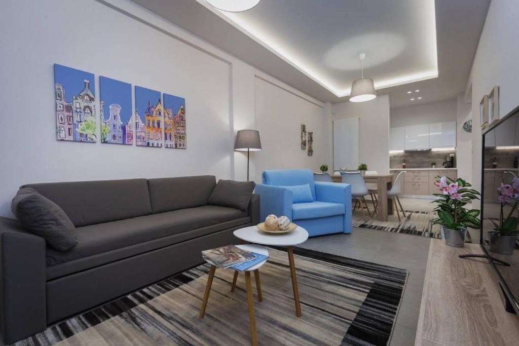 Koukaki Apartment | Central Koukaki Unique Flat next to Acropolis & Metro 57sqm