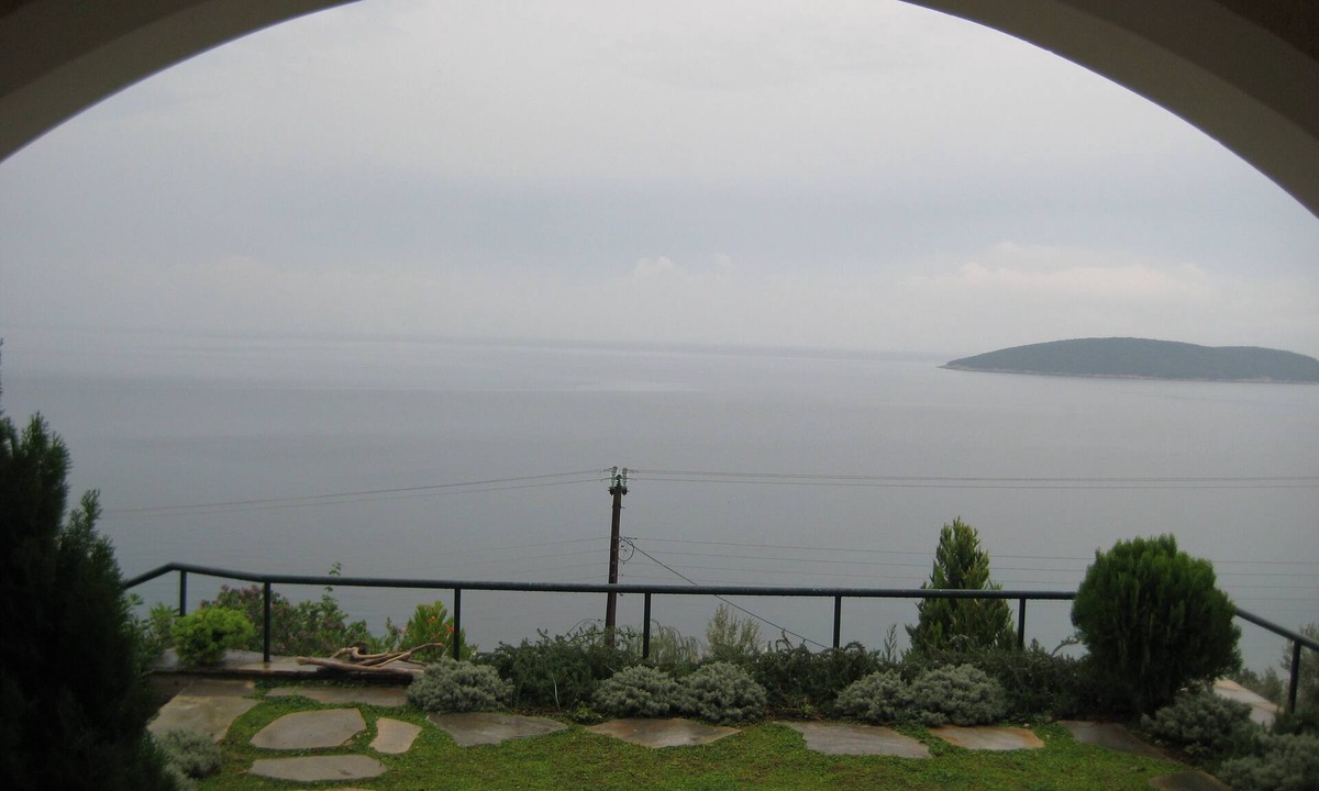 Sourpi Villa | Elegant villa with private beach, pool, barbecue, sauna, jacuzzi and herb garden