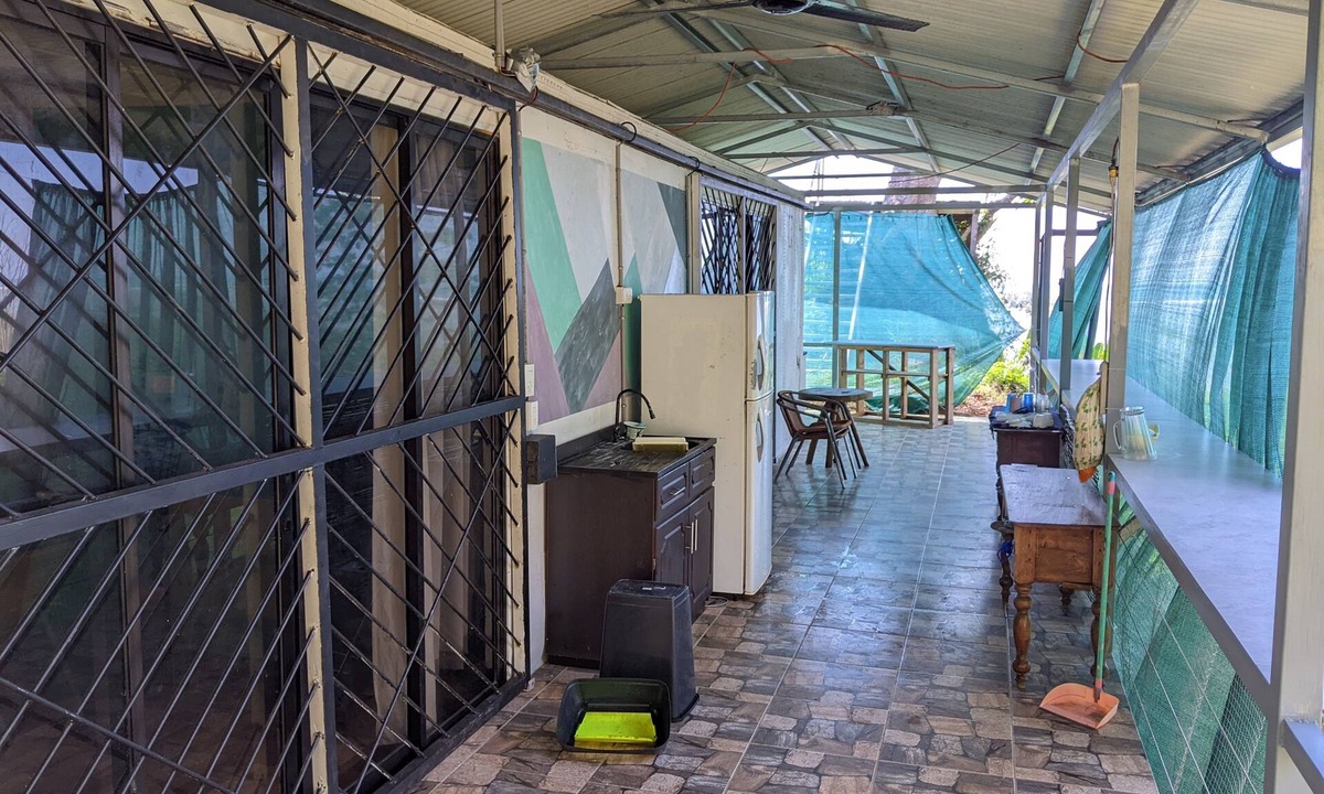 Playa Tortuga House | Fresh air,hot shower & wifi, along The Pacific Coast with a great view