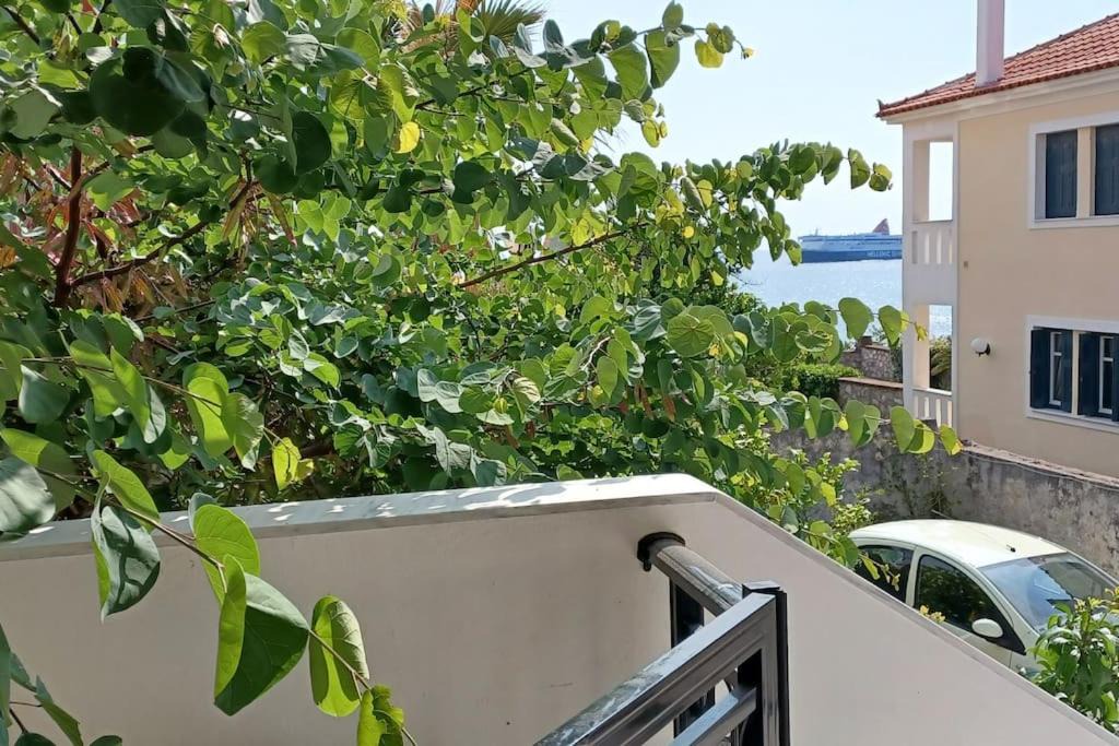 Mytilene Apartment | Garden Seaview Luxury Apartment with private parking