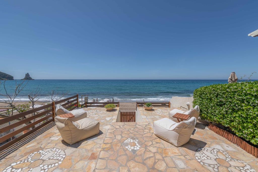 Agios Gordios House | Glorious Sunset & Sea View Studio Mariastella 4
