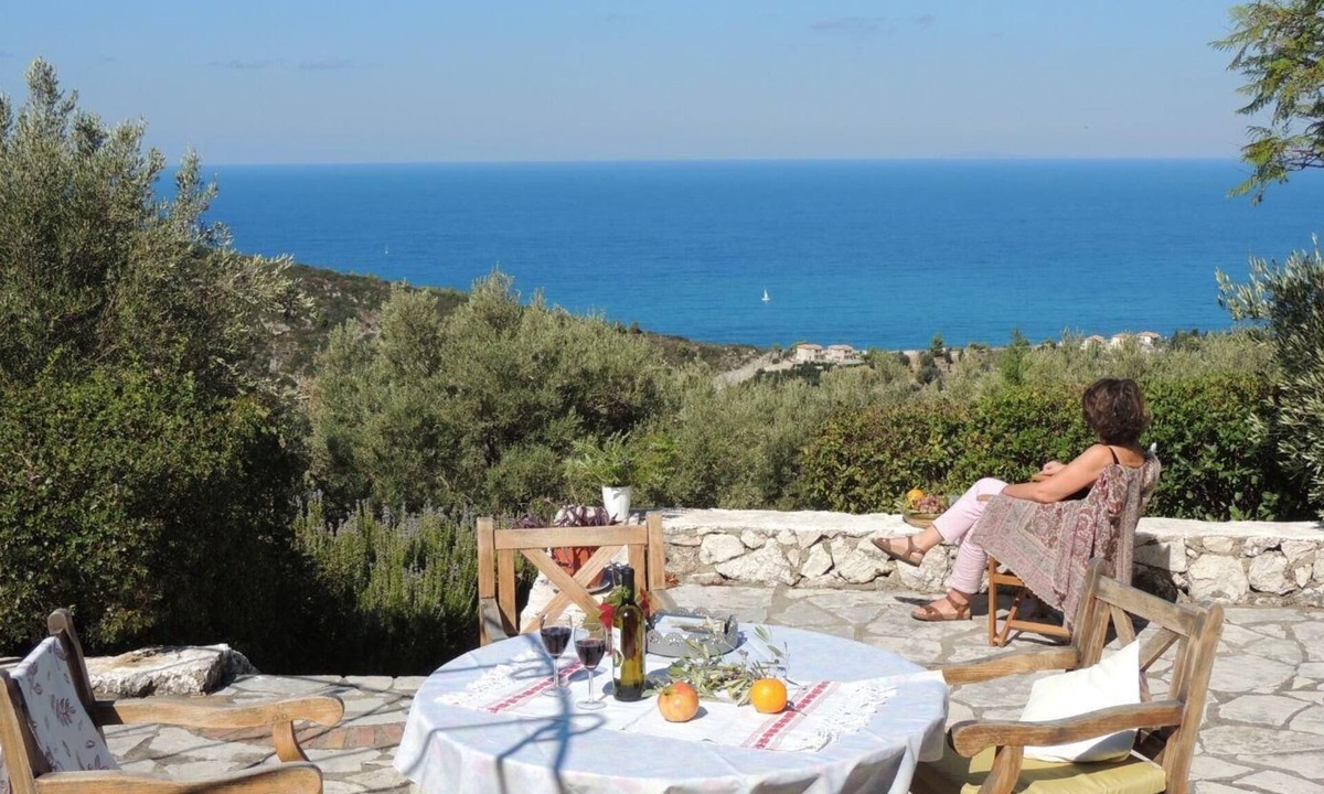 Ferienhaus Vafkeri Für Personen Schlafzimmern | Agios Nikitas