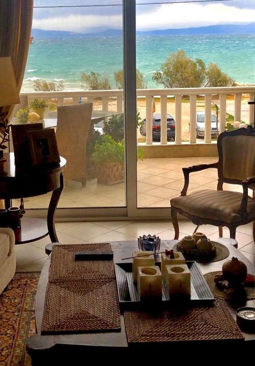 Kiato Apartment | Luxury Beach Flat with Gorgeous Sea View