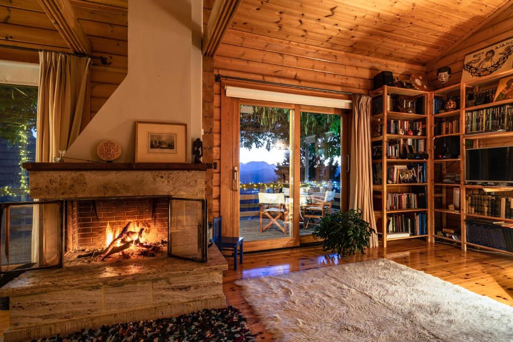 Kalavrita Ski Chalet | Luxury Chalet Vila on Mountain Top with great view