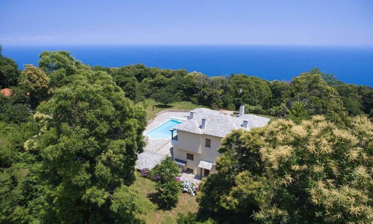 Tsagarada Villa | Luxury villa with pool in Tsagarada