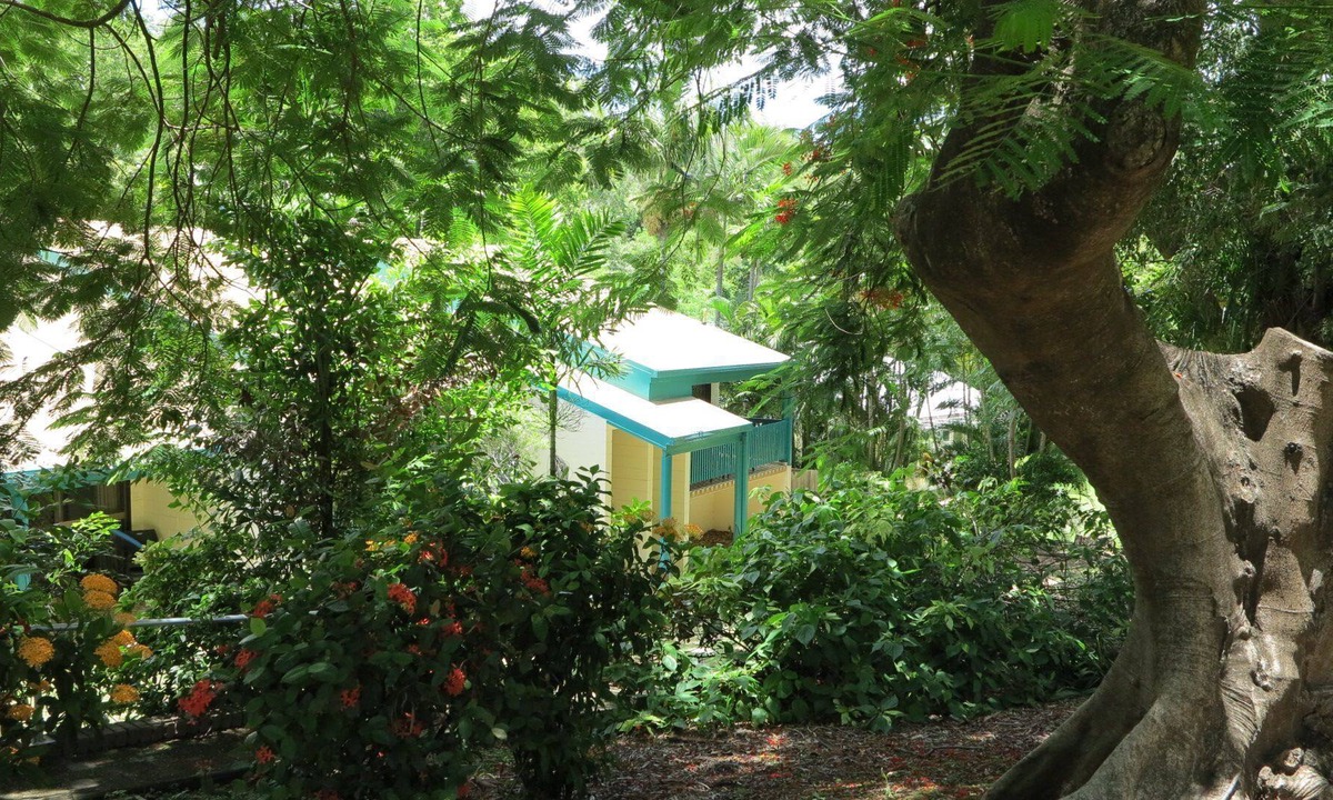 Arcadia Apartment | Magnetic Reef 3 - Relaxing tropical getaway with lush gardens and complex pool, minutes to Alma Bay