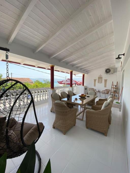 Eretria House | Oasis Grand House-large balcony with sea view