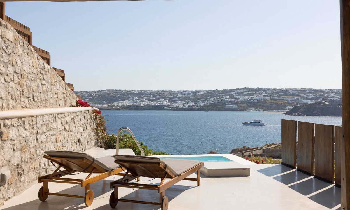 Kanalia Apartment | One-Bedroom Apartment, with small private pool and sea view (4A Seaside)