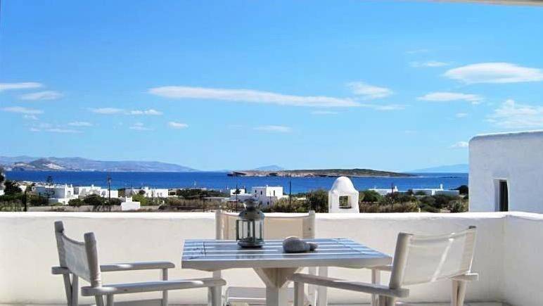 Santa Maria Apartment | Sea View Paros Apartment Residence with Sea View Private Terrace 1 BDR Santa Maria