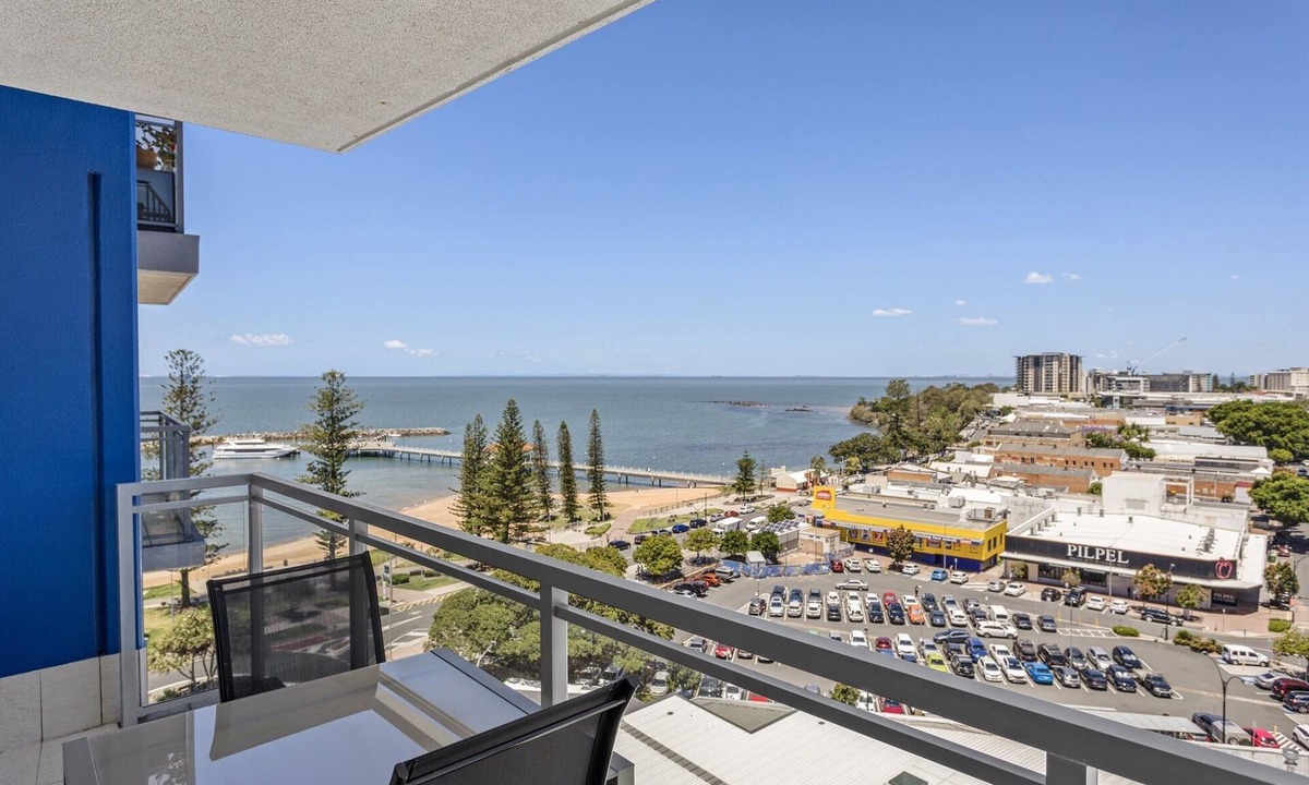 Redcliffe Apartment | Seaside Escape with Pool, Balcony and Views
