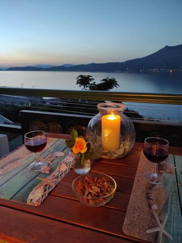 Korithion Apartment | Seaside Sunset