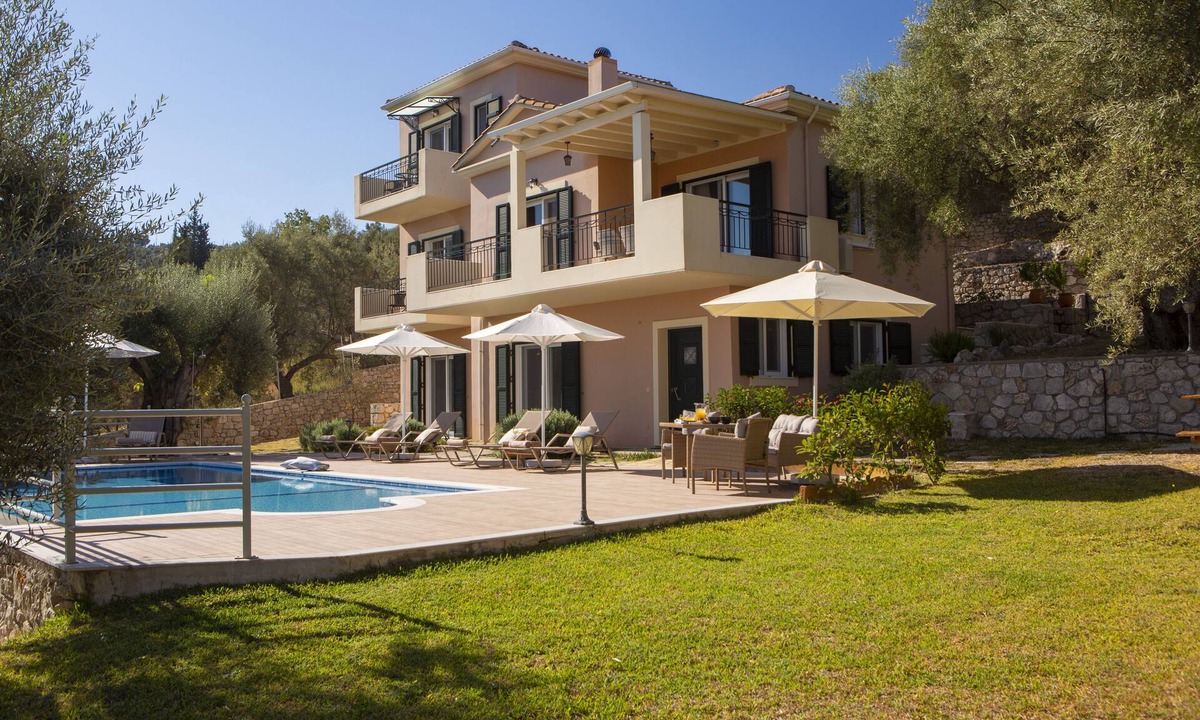 Katouna Villa | Serene private villa with pool and panoramic seaviews