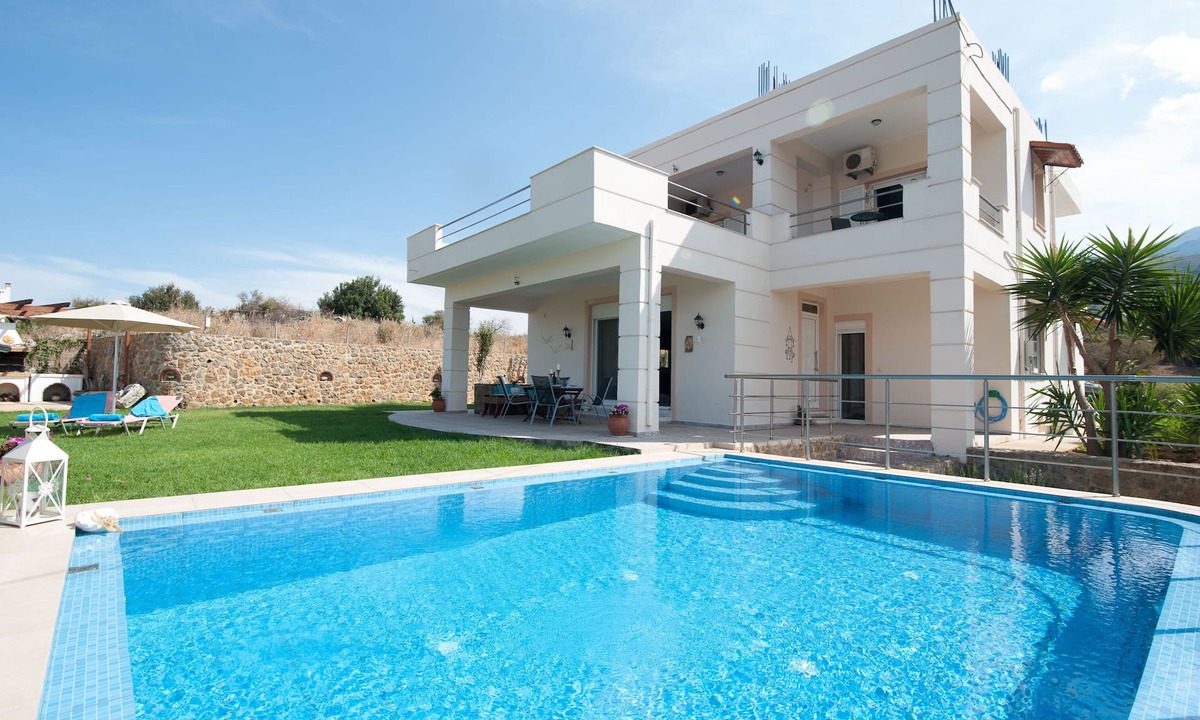 Georgioupolis Villa | Villa Balos with fantastic sea view