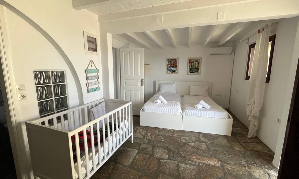 Kanapitsa Villa | Villa Electra - full luxury, pool, best views on the island, 5mins walk to beach