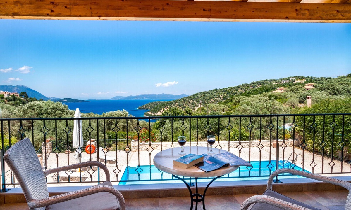 Meganisi Villa | Villa Kallisti | Private Pool & Sea View | Sleeps 6 people