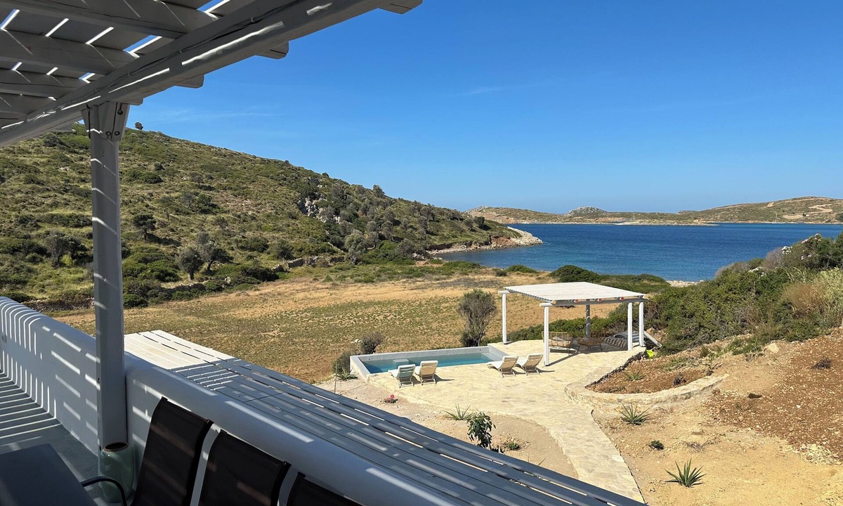 Lipsoi Villa | Villa Sun. Splendid 4 bedroom house for your vacations. panoramic sea view!