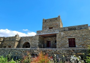 Andros Serenity-Adults Only-Sea view-pool/jacuzzi stone residence