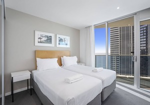 Apartment 23003 offers the convenience of a self-contained apartment, but with 5