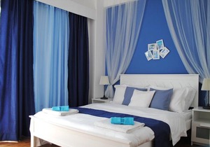 Athens Greek Blue Rooms