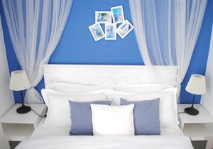 Athens Greek Blue Rooms