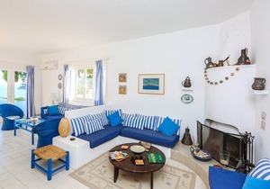 Beachfront Greek Villa in Skiathos with Semi-Private Sandy Beach