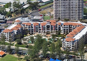 Calypso Plaza Resort Unit 215 Motel Style room on Coolangatta beachfront with Wi-Fi Inc.