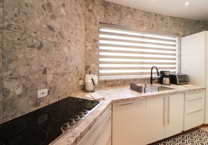 Elegant condo with private pool, AC, lanai with resort pool view - walk to beach