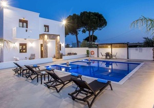 In the heart of Pefkos village- smart villa