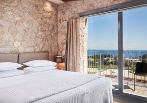 Luxury Rhodes Villa Amel Villa Sea View Private Swimming Pool 3 Bedrooms Kalithea