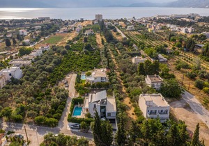 Luxury Villa Loutraki with private heated pool