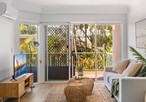 MadeComfy Beachside Getaway with Lush Balcony