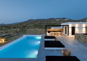 Mykonos Ftelia Black Villa 2