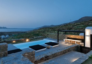 Mykonos Ftelia Black Villa 2
