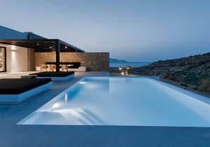 Mykonos Ftelia Black Villa 4