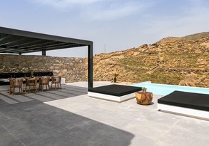 Mykonos Ftelia Black Villa 4
