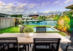 STUNNING NEW VILLA ON BLUE LAGOON WITH PLUNGE POOL
