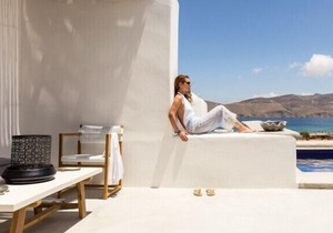 Suite with Private Pool and sea view, Panormos, Mykonos
