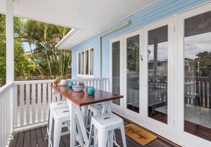 The Blue Beachside Bungalow