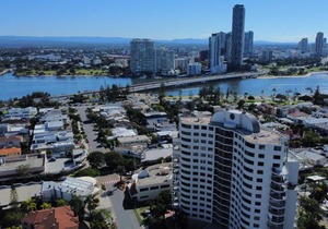 The Meriton Apartments on Main Beach