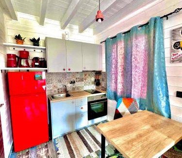Kefalochori Ski Chalet | 35 m² Chalet ∙ 3 guests