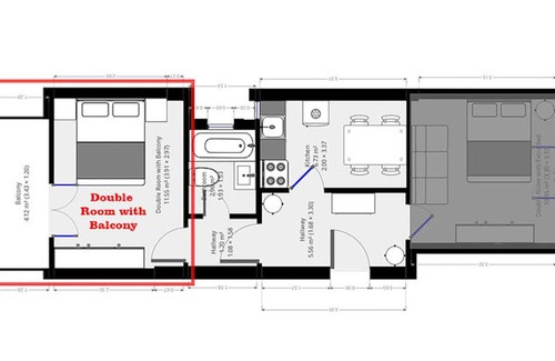 Agios Panteleimonas Resort | 50 m² Private room ∙ 1 bedroom ∙ 2 guests